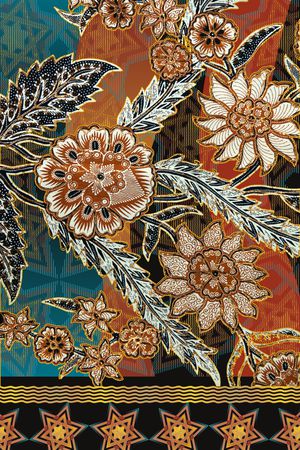 中老年印花华亿平台图片