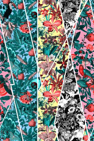 pattern mix印花华亿平台图片