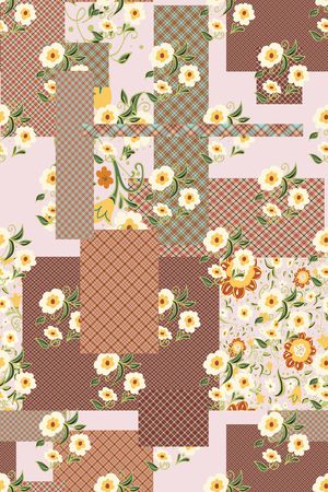 plaid印花华亿平台图片