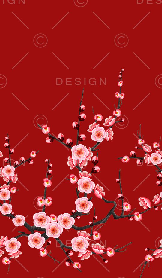 桃花印花华亿平台图片