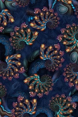 分形印花华亿平台图片