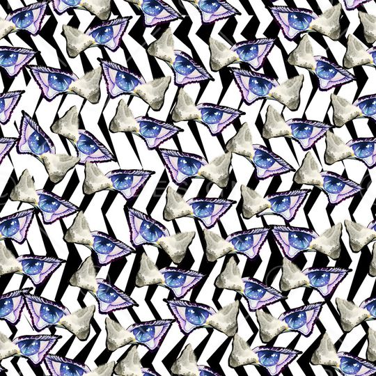 眼睛印花华亿平台图片