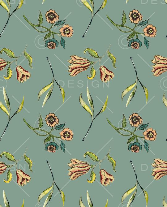 田园印花华亿平台图片