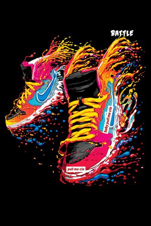 潮牌印花华亿平台图片