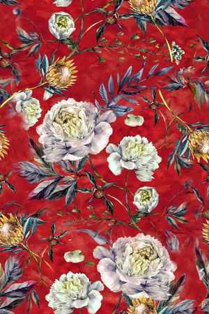 旗袍印花华亿平台图片