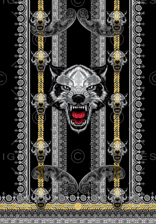 复古印花华亿平台图片