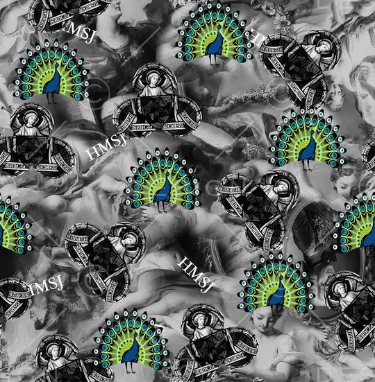 复古印花华亿平台图片