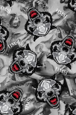 复古印花华亿平台图片