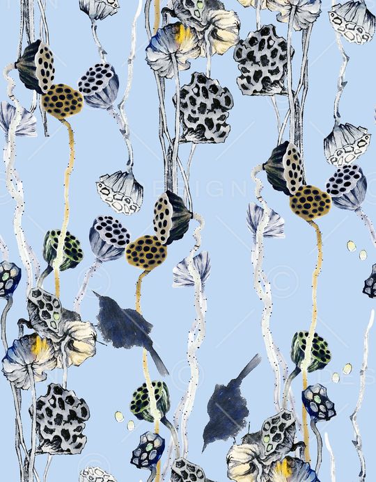 荷花印花华亿平台图片