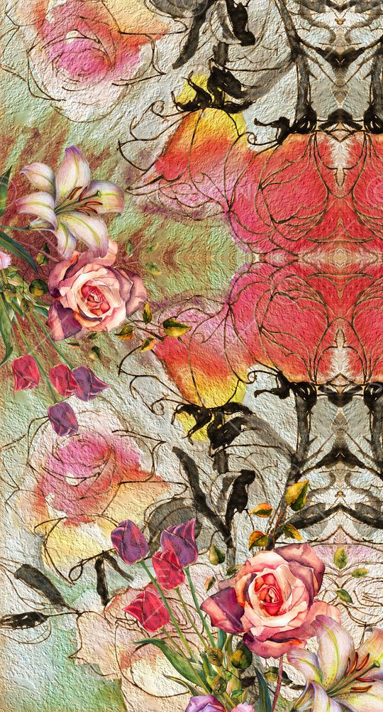 定位花印花华亿平台图片