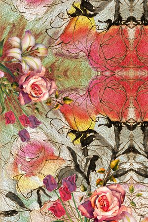 定位花印花华亿平台图片