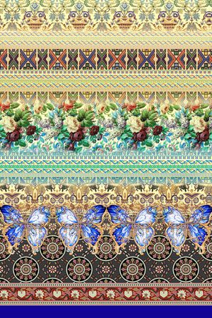 定位花印花华亿平台图片