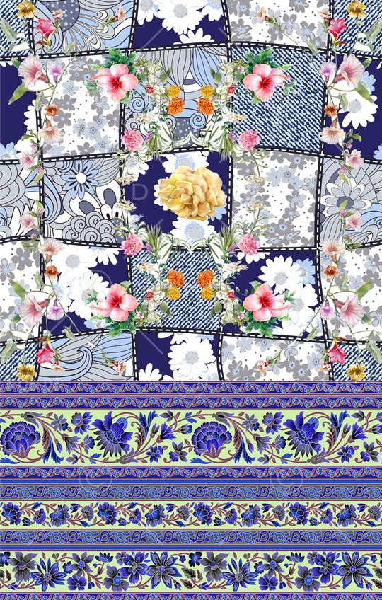 定位花印花华亿平台图片