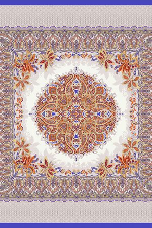 方巾印花华亿平台图片