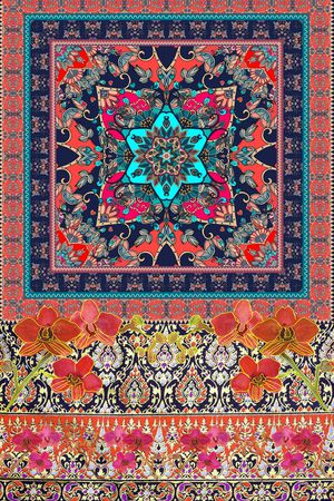 中老年印花华亿平台图片