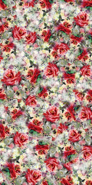 满版散花印花华亿平台图片