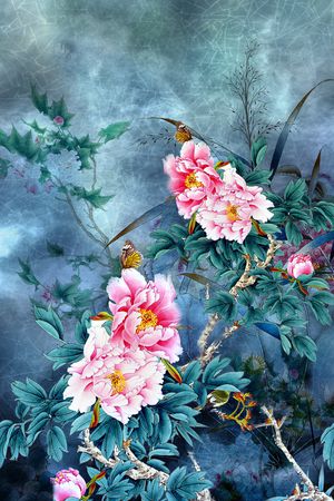 国画印花华亿平台图片