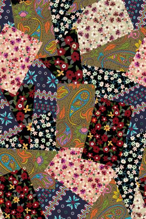 佩斯利印花华亿平台图片