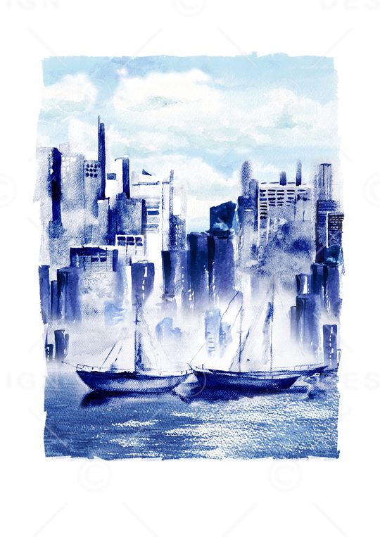 帆船印花华亿平台图片