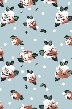 复古印花华亿平台图片