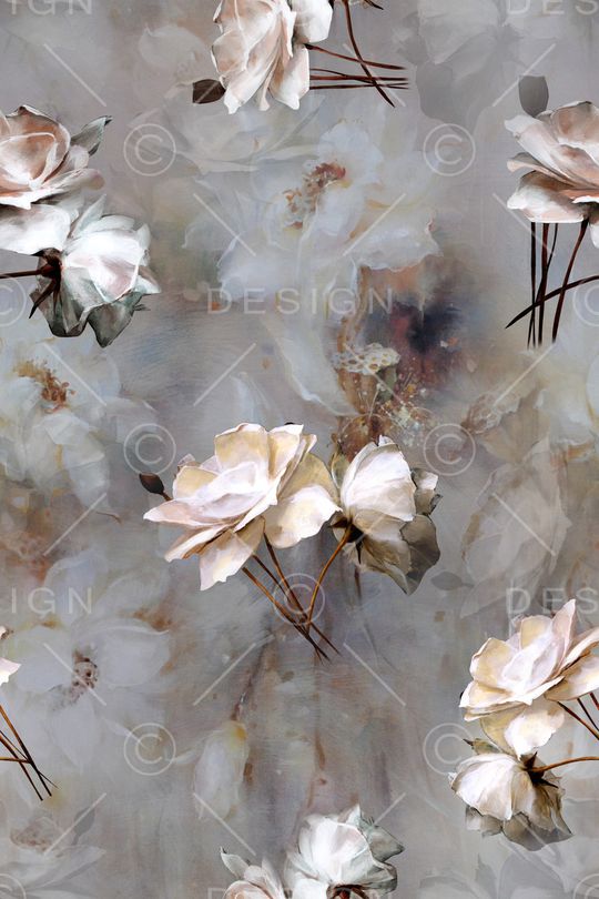 满版散花印花华亿平台图片