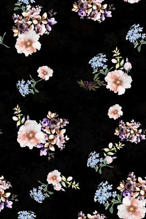 满版散花印花华亿平台图片