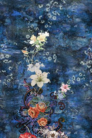 中老年印花华亿平台图片