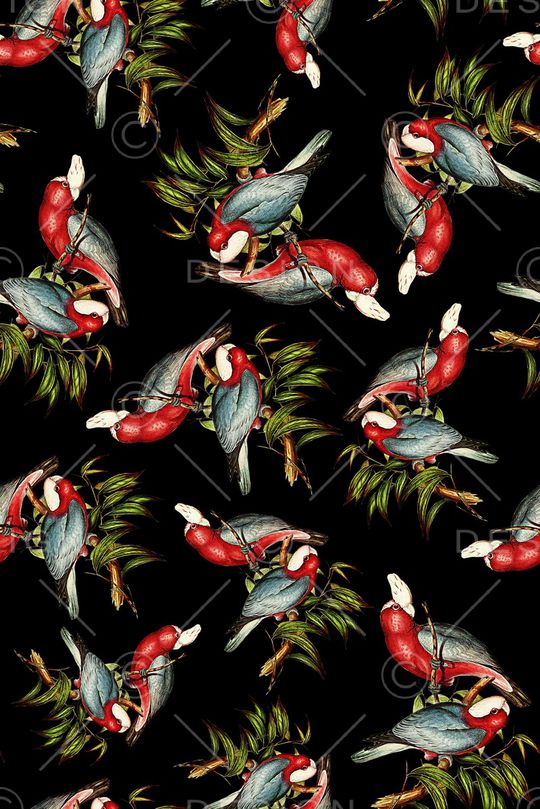 绿植树叶印花华亿平台图片