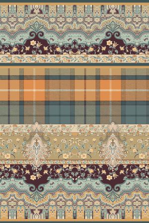 佩斯利印花华亿平台图片