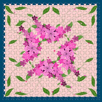 桃花印花华亿平台图片