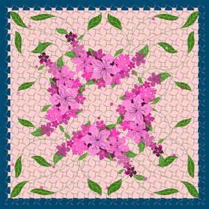 桃花印花华亿平台图片