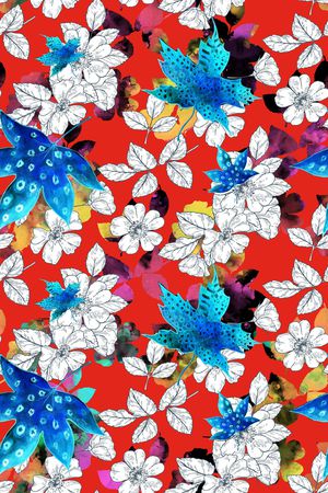 热带华亿平台印花华亿平台图片