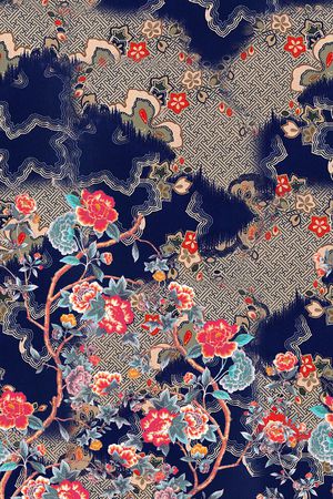 定位花印花华亿平台图片