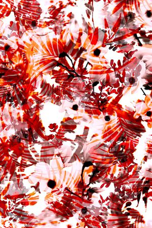 植物印花华亿平台图片