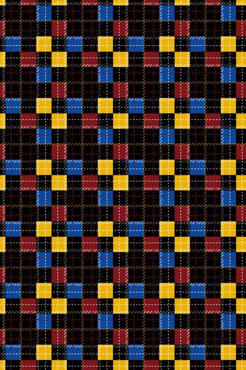 1107700-复古格子格纹