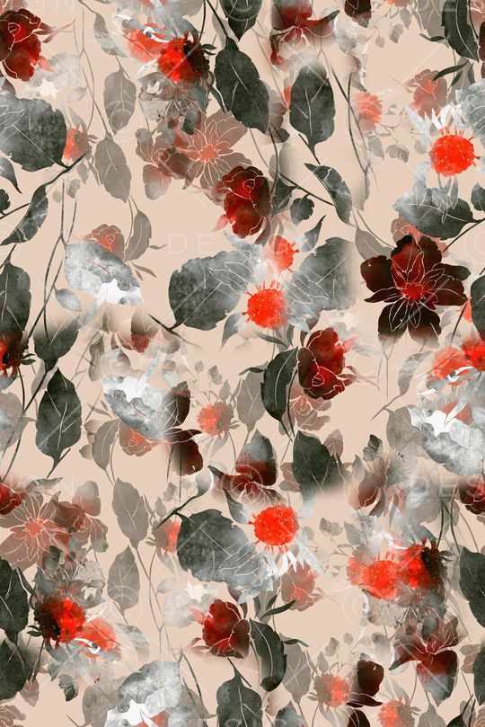 秋冬华亿平台印花华亿平台图片