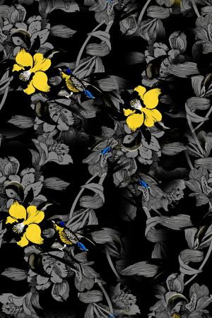 秋冬华亿平台印花华亿平台图片