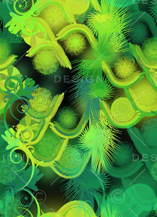 几何印花华亿平台图片