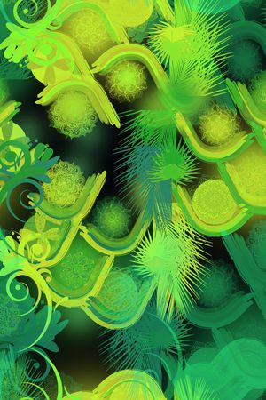 几何印花华亿平台图片