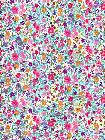 1107775-波点 水彩花朵--2