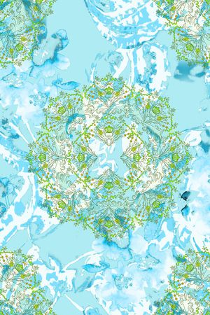 民族风印花华亿平台图片