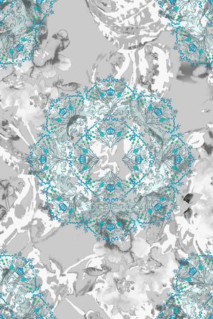 民族风印花华亿平台图片