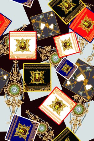 男装印花华亿平台图片