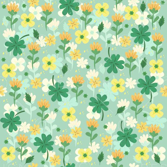 手绘花卉印花华亿平台图片