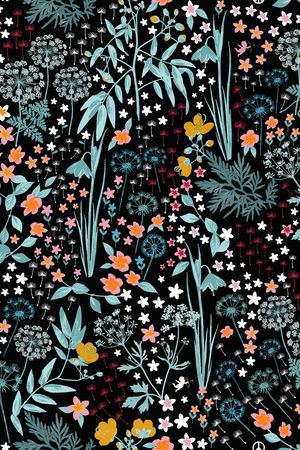 小碎花印花华亿平台图片