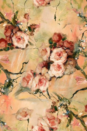 树枝印花华亿平台图片