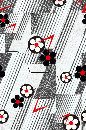 几何印花华亿平台图片