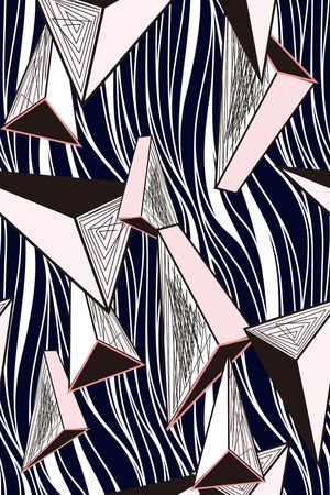 几何印花华亿平台图片