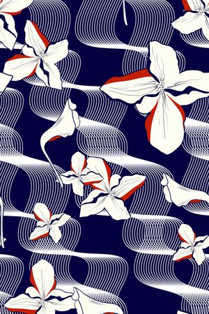 几何印花华亿平台图片