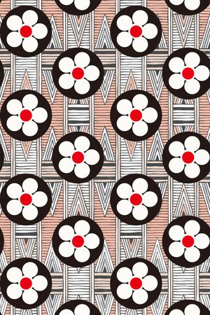 几何印花华亿平台图片